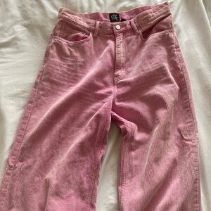Pink Urban Outfitters BDG corduroy pants